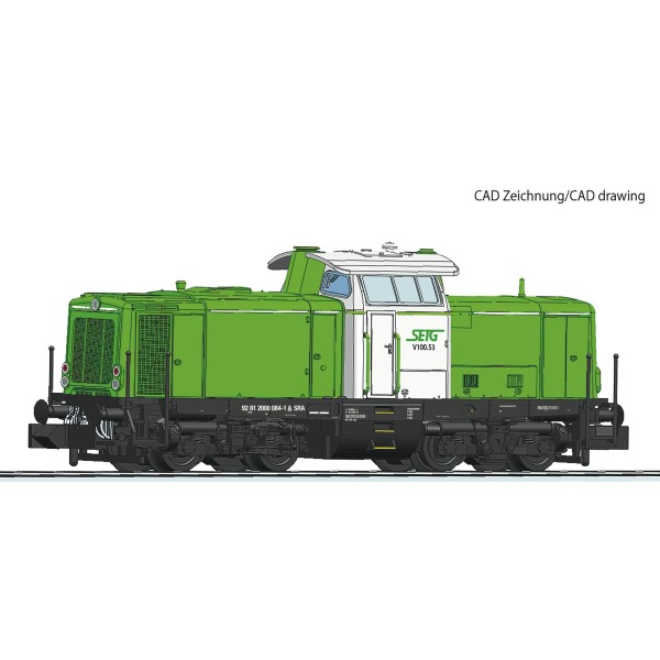 loco diesel V 100.53, SETG - sortie : Q4/2023