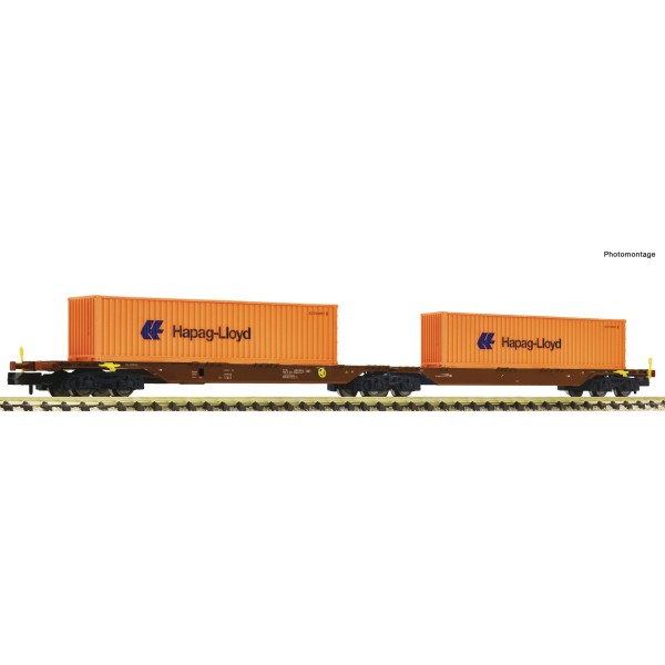 Double container carrier wagon, GYSEV CARGO