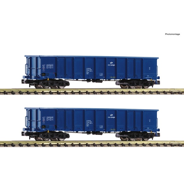 Coffret de 2 pièces: Wagons tombereaux, PKP Cargo - sortie : Q1/2023