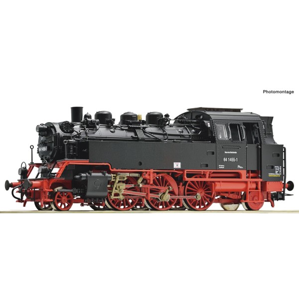 Locomotive à vapeur 64 1455-1, DR
