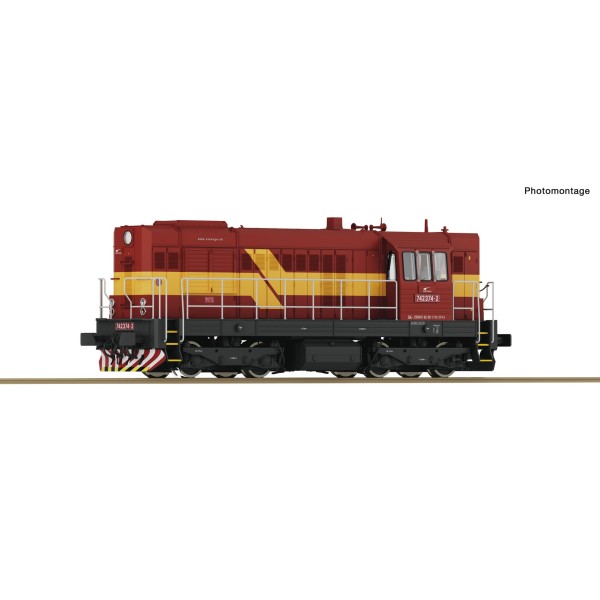 Locomotive diesel 742 386-6, ZSSK Cargo