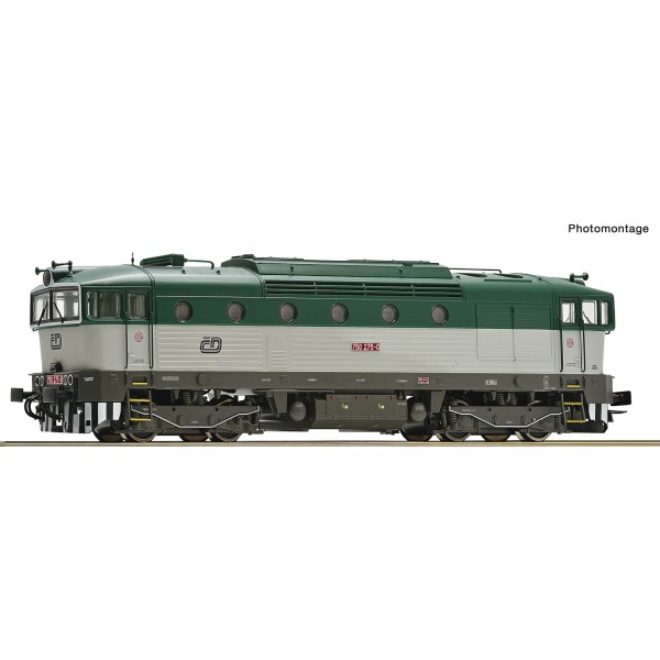 Locomotive diesel 750 275-0, CD