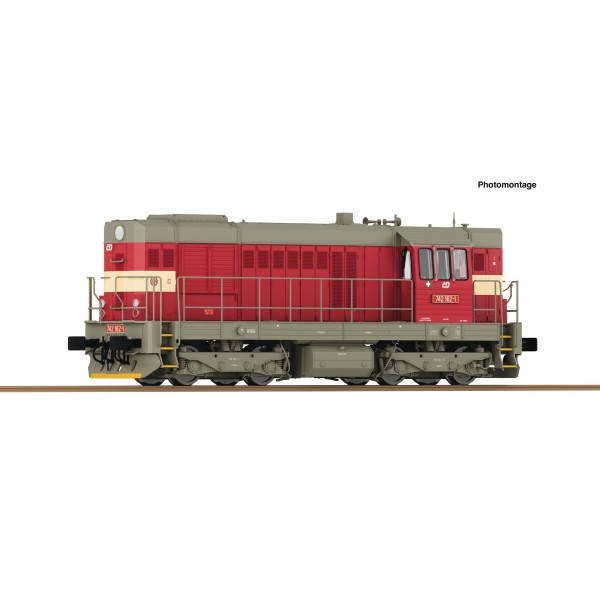 Locomotive diesel 742 162-1, CD