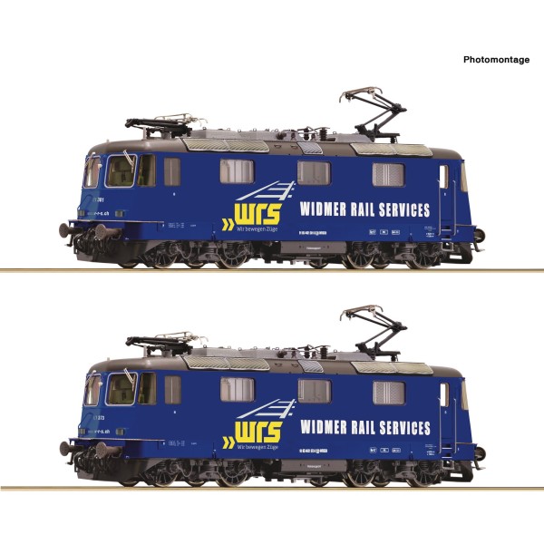 Coffret de 2 pièces: Locomotives électriques 421 373-2 et 421 381-5, WRS