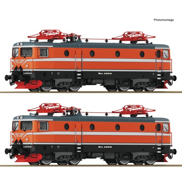 Coffret de 2 pièces: Locomotives électriques Rm, SJ
