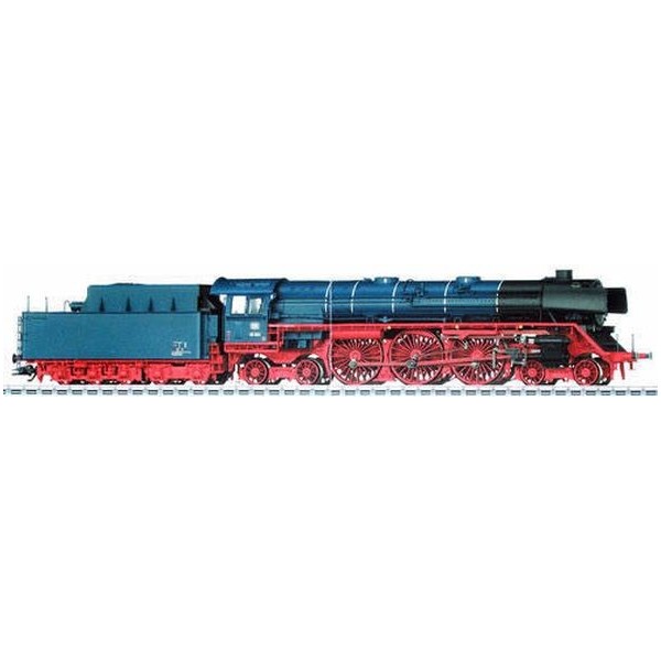 Locomotive à vapeur avec tender séparé pour trains rapides