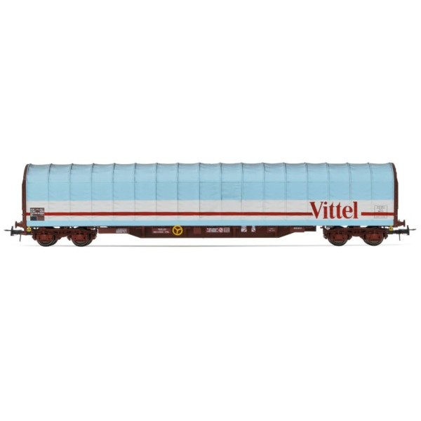 SNCF,   tarpaulin wagon Rils,  Vittel , ep. V