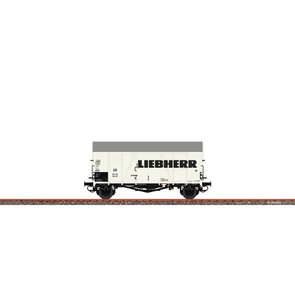 H0 Wagon de marchandises Gms 30 DB, III, Liebherr