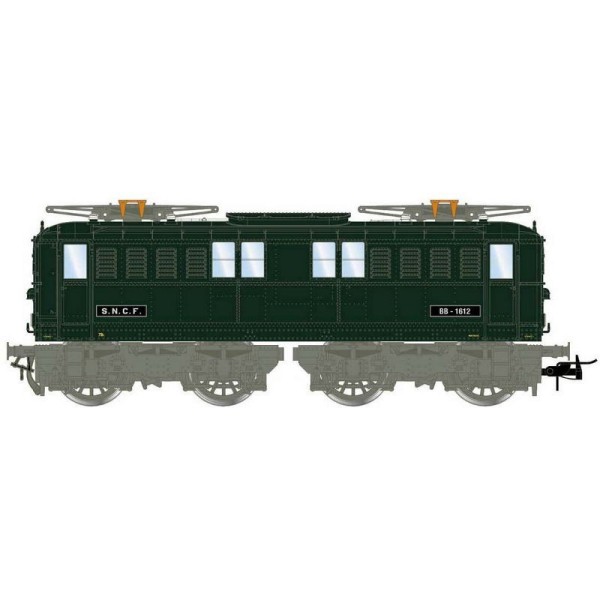 SNCF, BB 1600, SNCF green livery, ep. III DCC Sound