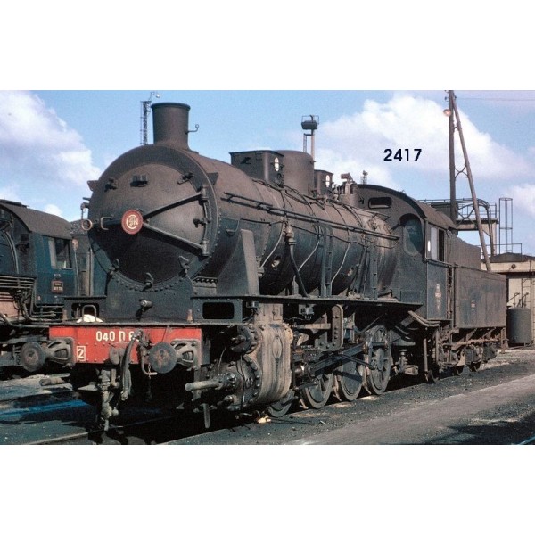 SNCF, 040D steam locomotive