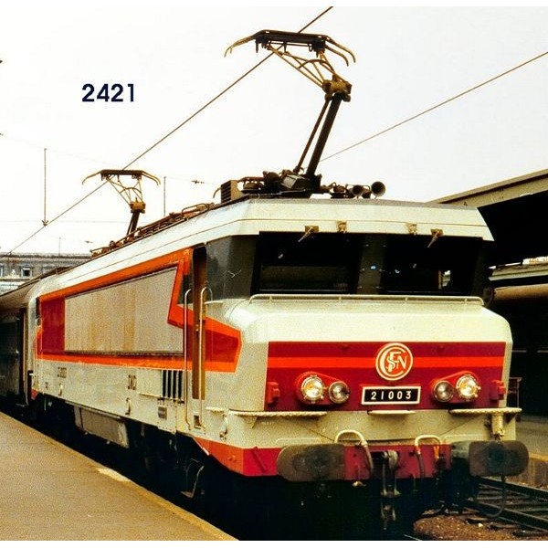 SNCF, CC 21003, béton livery, period IV, DCC Sound