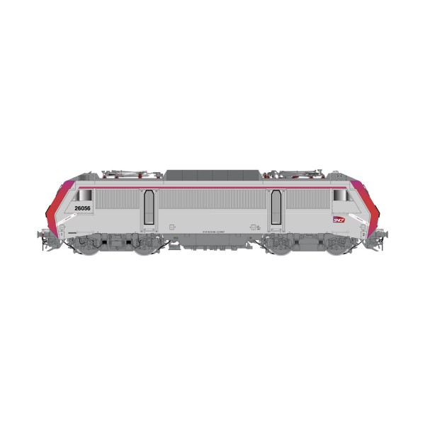 SNCF,   electric loco BB 26056,  Tecnicentre Industriel Oullins , ep. 