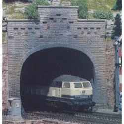 H0 Portail tunnel avec dessus   do