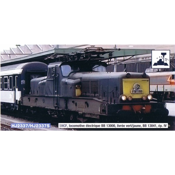 SNCF, loco BB 13000 in green/yellow  , BB 13041, period IV